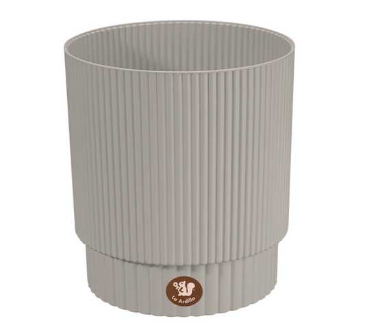 Maceta Redonda Altomonte D22 Gris La Ardilla