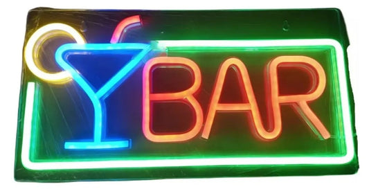 Anuncio Luminoso Neon De Bar Para Negocio Radox 246-454