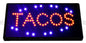 Anuncio Luminoso Led De Tacos Para Negocio 246-422 Radox