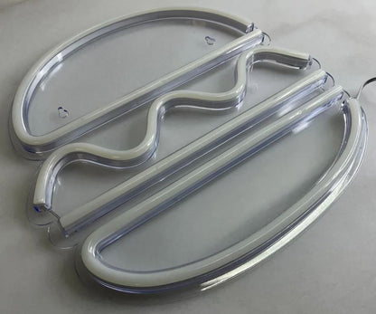 Anuncio Luminoso Neon Para Negocio De Hamburguesas Radox 246-449