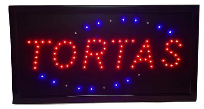 Letrero Luminoso Led De Tortas Radox 246-427